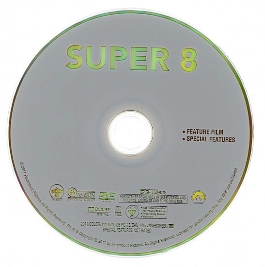 dvd cover Super 8 (2011) WS R1