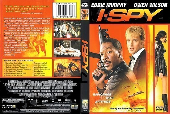 dvd cover I Spy (2002) R1
