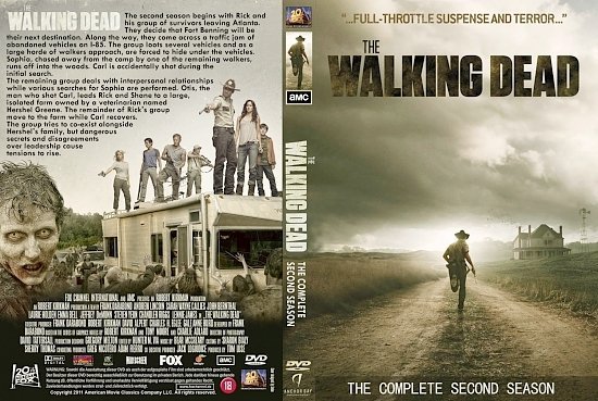 dvd cover The Walking Dead Season 2 1