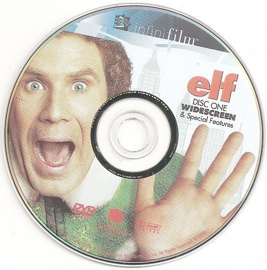 dvd cover Elf (2003) R1