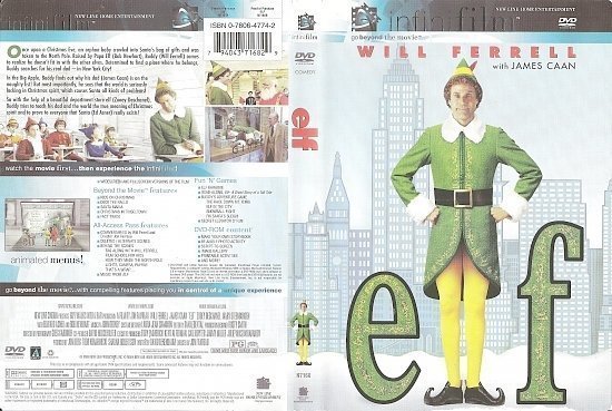 dvd cover Elf (2003) R1