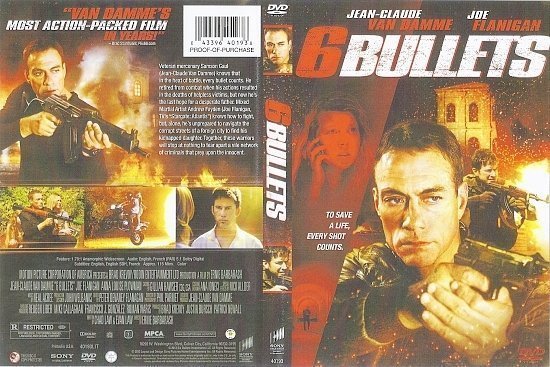 dvd cover 6 Bullets R1 - Front Cover