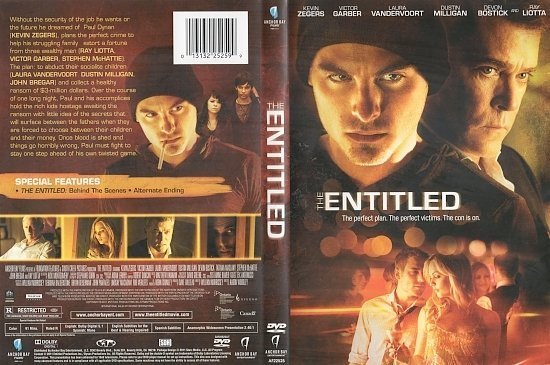 dvd cover The Entitled (2011) WS R1