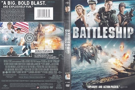 dvd cover Battleship WS R1