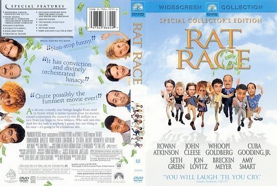 dvd cover Rat Race (2001) R1