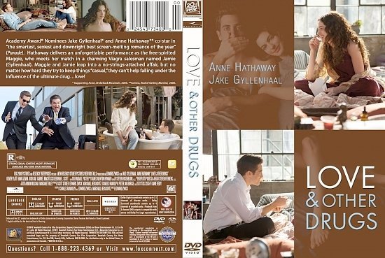 dvd cover Love and Other Drugs