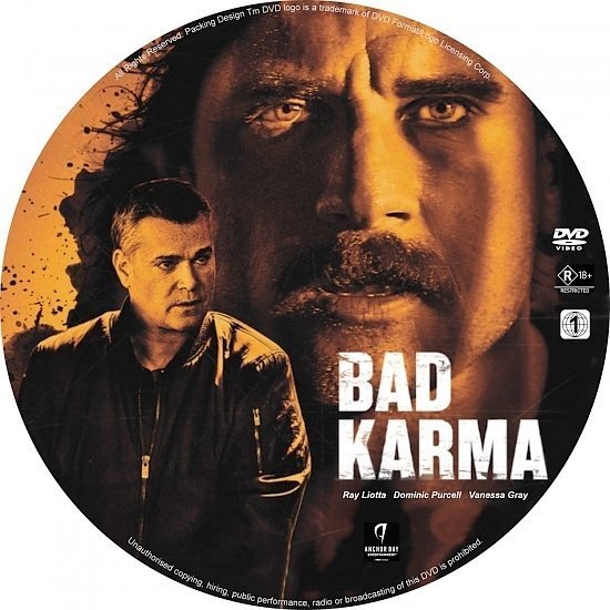 dvd cover Bad Karma (2011) R1