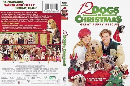 dvd cover 12 Dogs Of Christmas: Great Puppy Rescue WS R1