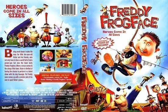 dvd cover Freddy Frogface