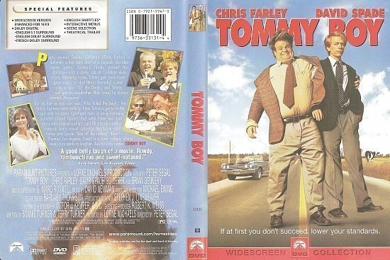 dvd cover Tommy Boy (1995) WS R1