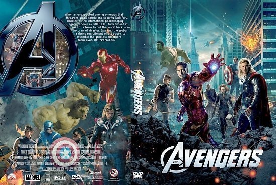 dvd cover Avengers