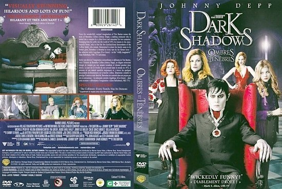 dvd cover Dark Shadows Ombres et Tenebres