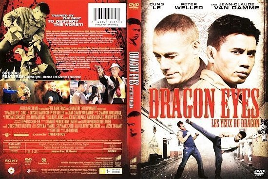 dvd cover Dragon Eyes Les Yeux Du Dragon