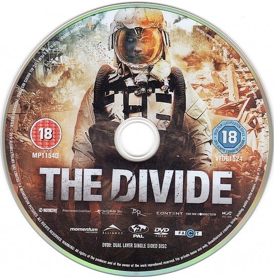 dvd cover The Divide (2011) R2