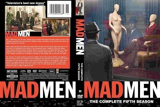 dvd cover Mad Men Season 5 1