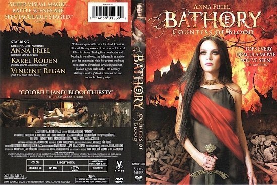 dvd cover Bathory Countess Of Blood