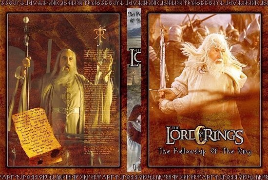 dvd cover Lord Of The Rings The Fellowship Of The Ring