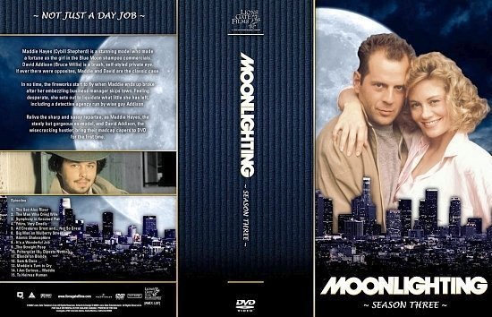 dvd cover Moonlighting Season 3 Large