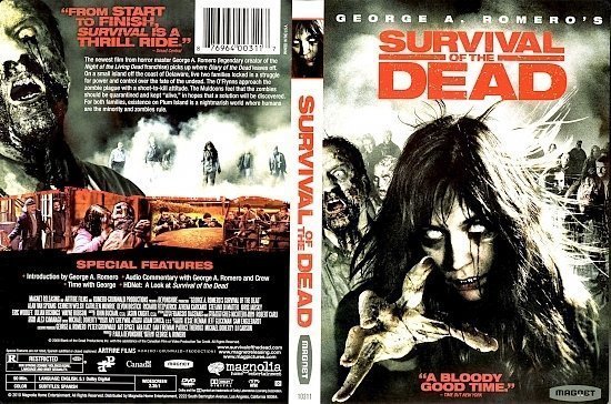 dvd cover Survival of the Dead (2009) WS R1