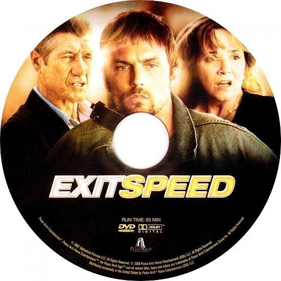 dvd cover Exit Speed (2008) R1