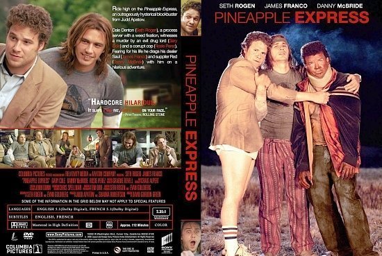 dvd cover Pineapple Express