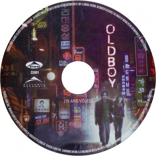dvd cover Oldboy (2003) R1