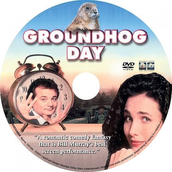 dvd cover Groundhog Day (1993) SE R1