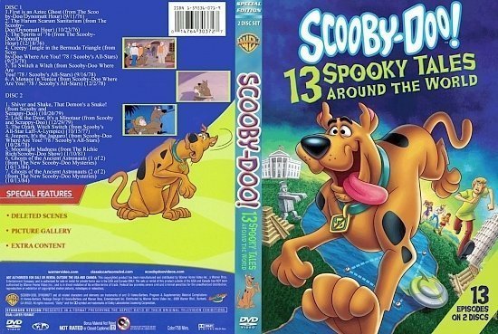 dvd cover Scooby Doo 13 Spooky Tales Around The World