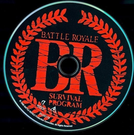 dvd cover Battle Royale (2000) R1