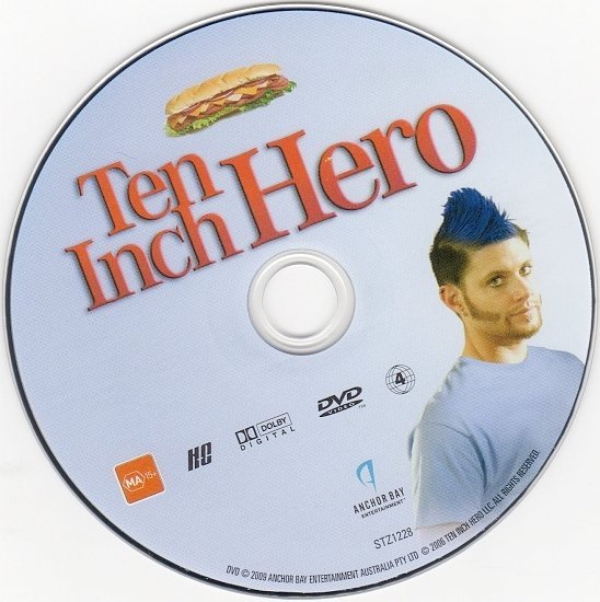 dvd cover Ten Inch Hero (2007) WS R4
