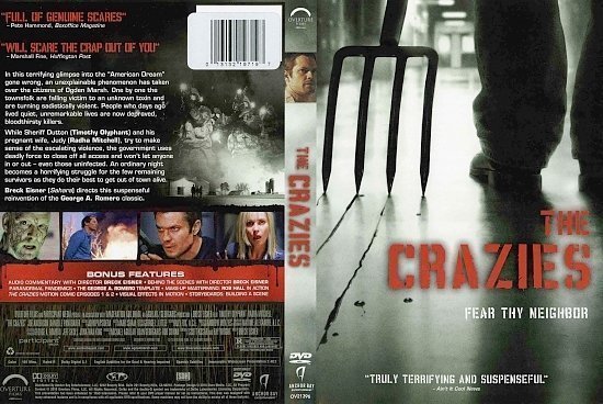 dvd cover The Crazies (2010) R1