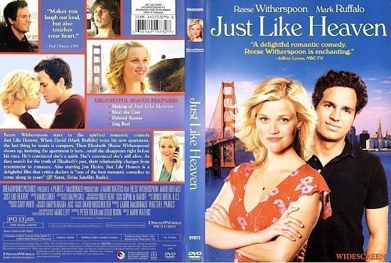 dvd cover Just Like Heaven (2005) R1
