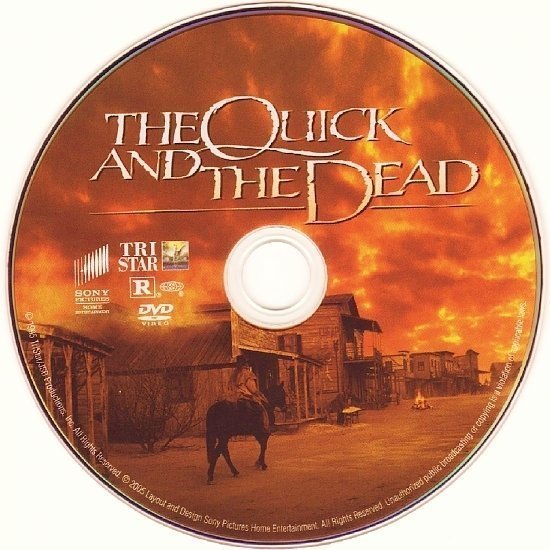 dvd cover The Quick and The Dead (1995) WS R1