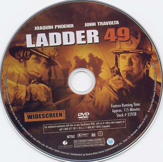 dvd cover Ladder 49 (2004) WS R1