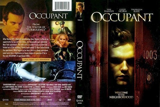 dvd cover Occupant