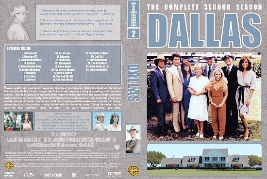 dvd cover Dallas: The Original Series Season 2