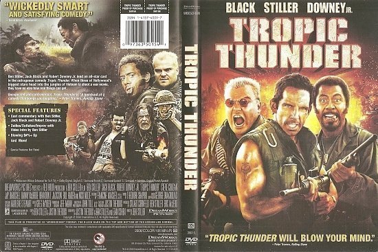 dvd cover Tropic Thunder (2008) WS R1