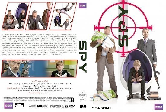 dvd cover Spy Season 1