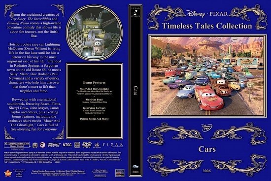 dvd cover Cars4