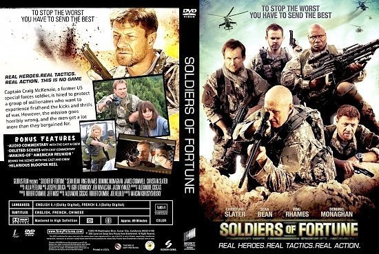 dvd cover Soldiers Of Fortune R1