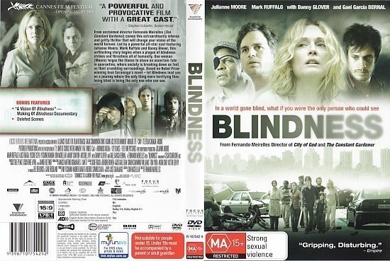 dvd cover Blindness (2008) WS R4