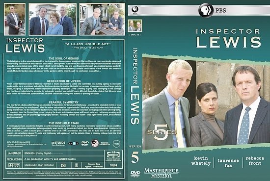 dvd cover Inspector Lewis Series 5