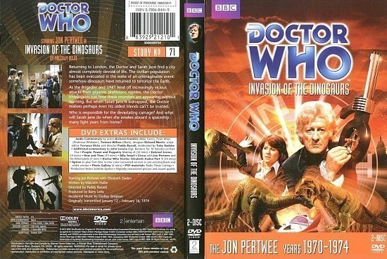 dvd cover Doctor Who Invasion Of The Dinosaurs