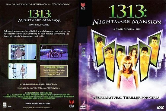 dvd cover 1313 Nightmare Mansion
