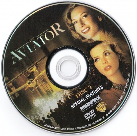 dvd cover The Aviator (2004) R1
