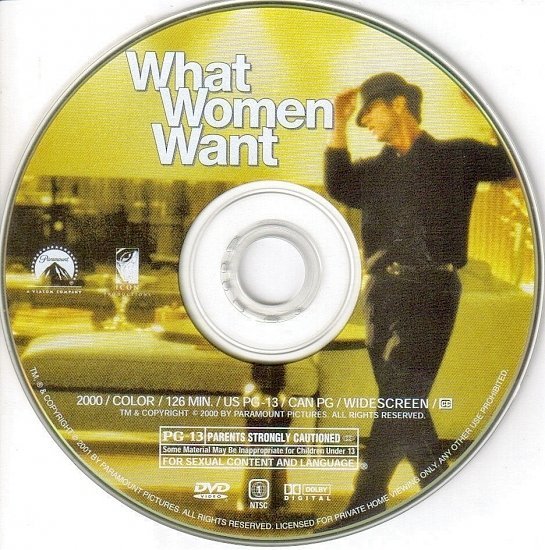 dvd cover What Women Want (2000) WS R1