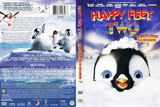 dvd cover Happy Feet 2 Les Petits Pieds Du Bonheur 2