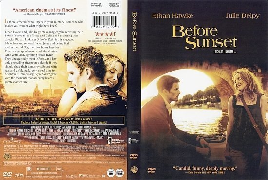 dvd cover Before Sunset (2004) R1