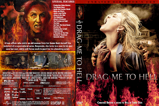 dvd cover Drag Me To Hell (2009) (Unrated)