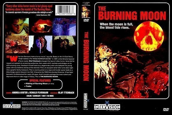 dvd cover Burning Moon V2